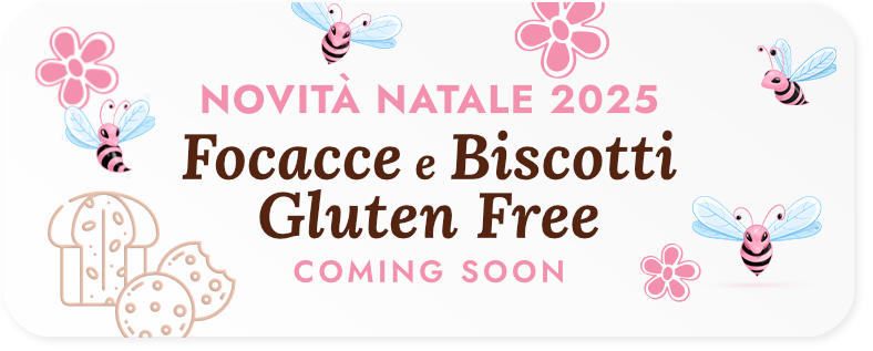 Focacce e Biscotti Gluten Free Coming Soon - Novità Natale 2025