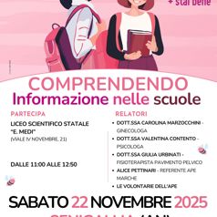 SENIGALLIA 22 NOVEMBRE: COMPRENDENDO INFORMAZIONE NELLE SCUOLE