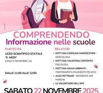 SENIGALLIA 22 NOVEMBRE: COMPRENDENDO INFORMAZIONE NELLE SCUOLE