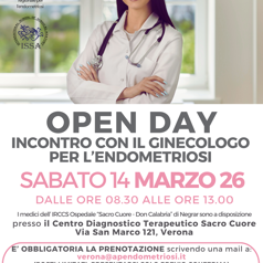 VERONA 14 MARZO: OPEN DAY VISITE E TAVOLO INFORMATIVO